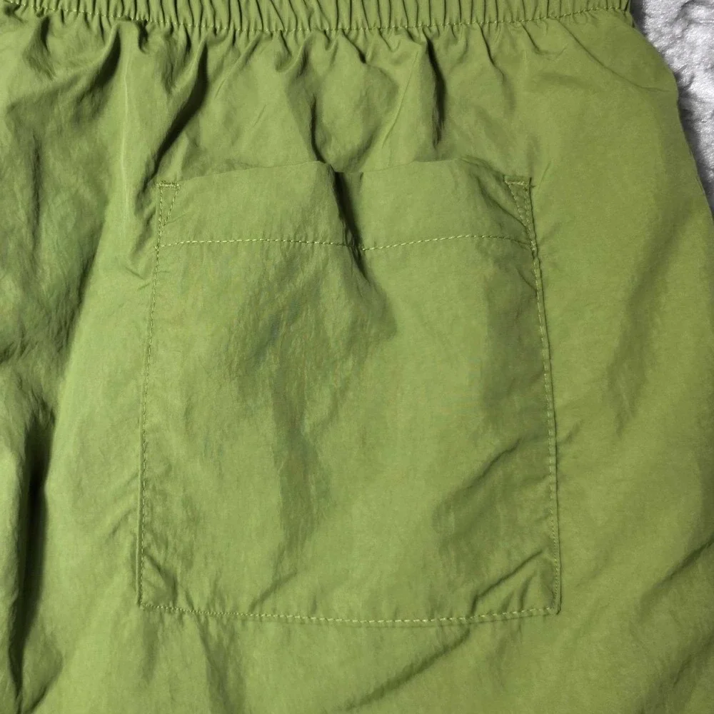 Adidas Originals Trefoil Essentials Woven Shorts Men's XL Olive Green NWT KA0674